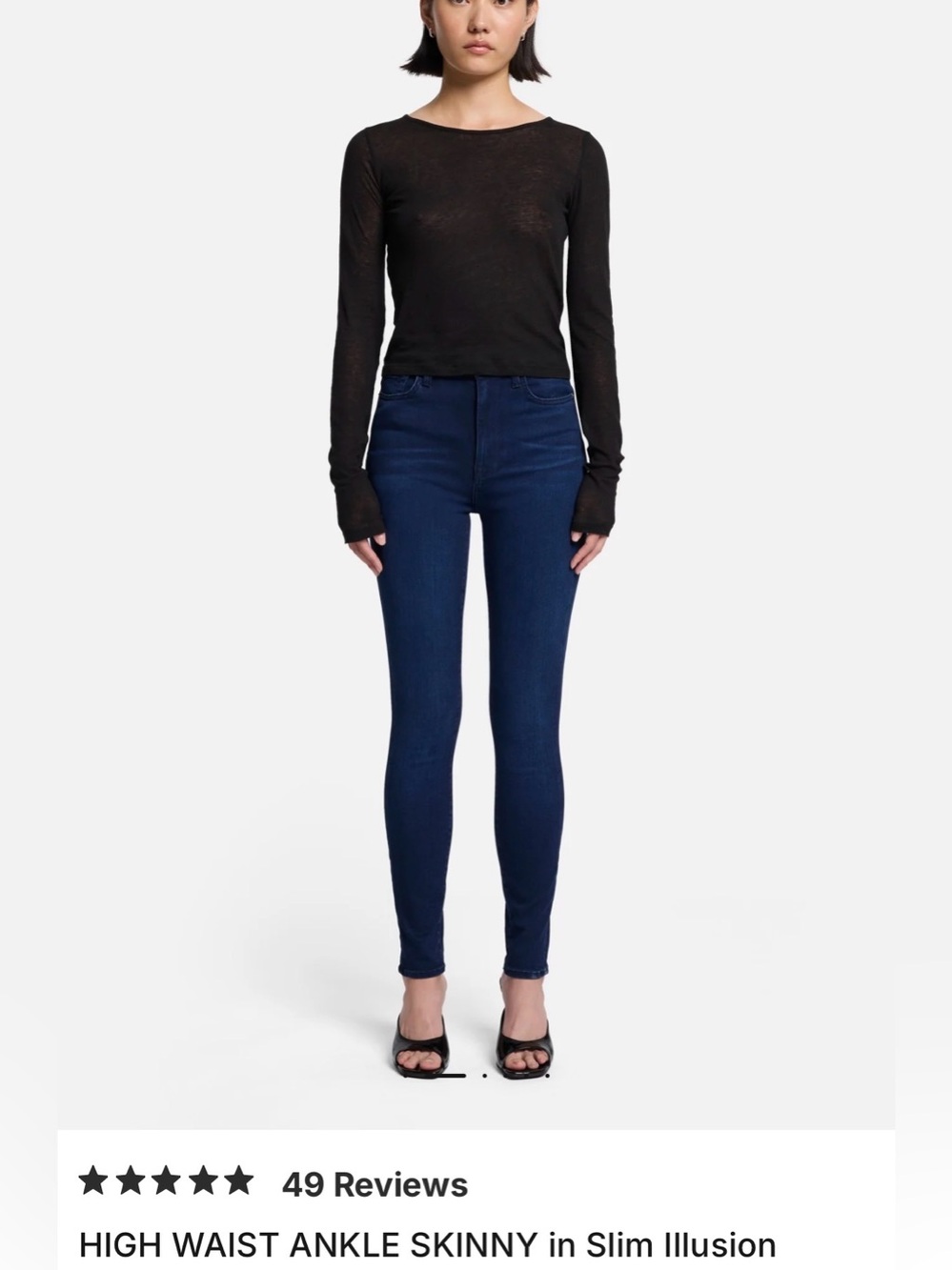 7 For All Mankind Slim Illusion Skinny Jeans | NWT